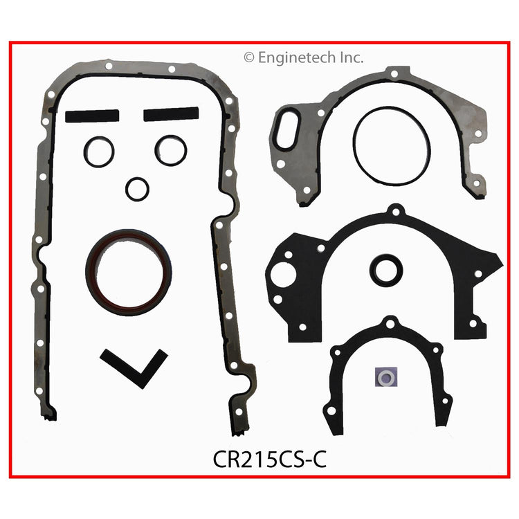 Enginetech Engine Lower End Gasket Set for Dodge and Chrysler 2004 Pacifica (Part #CR215CS-C)