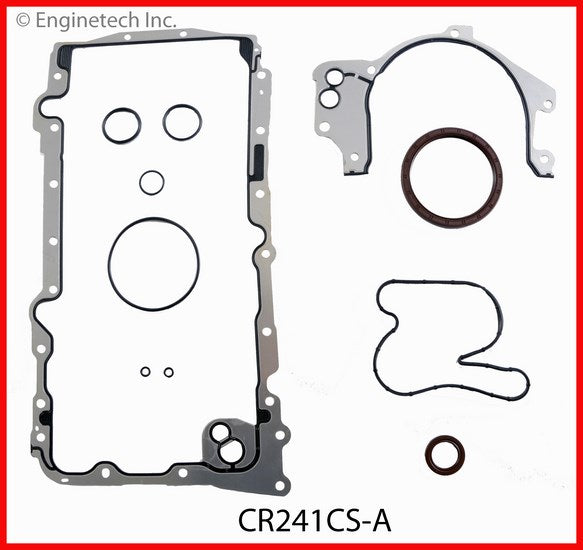 Enginetech CR241CS-A Engine Lower End Gasket Set for Dodge and Chrysler Vehicles