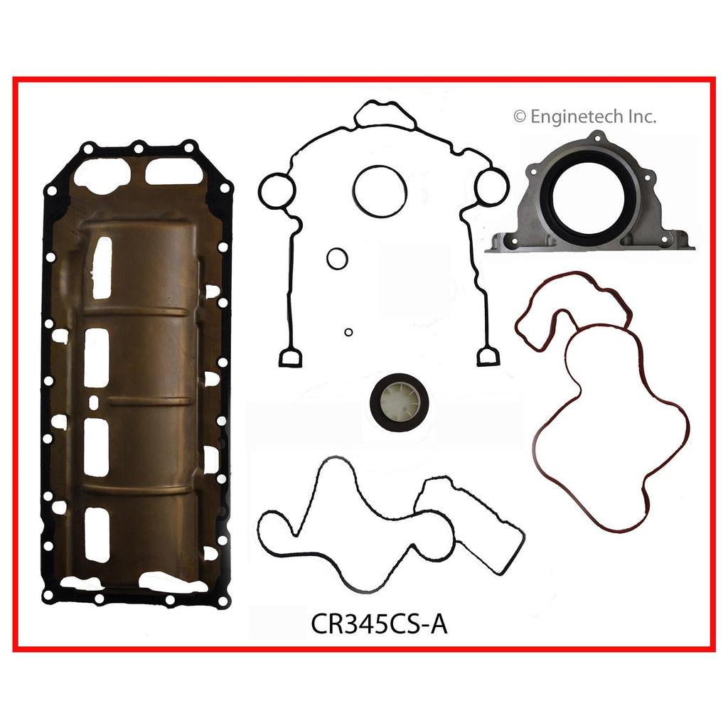 Enginetech CR345K-1 Engine Full Gasket Set for Dodge and Chrysler Vehicles