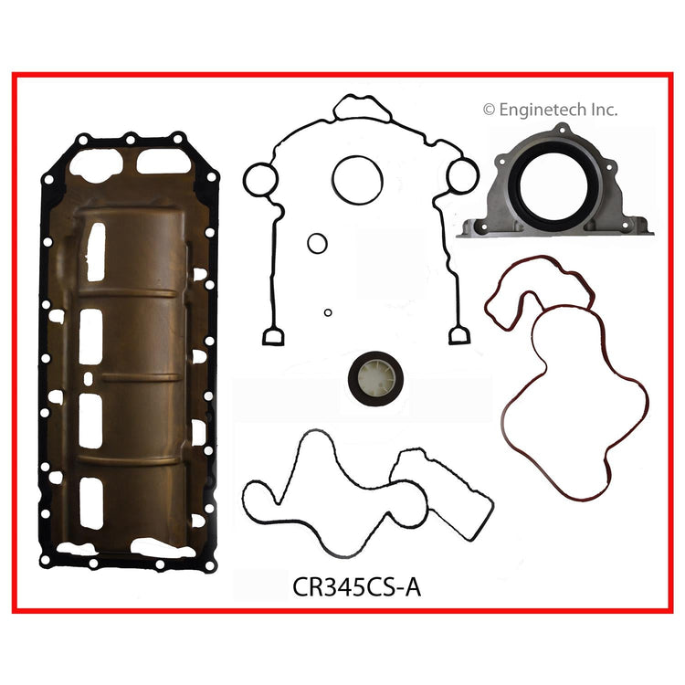 Enginetech CR345K-2 Engine Full Gasket Set for Dodge and Chrysler Vehicles