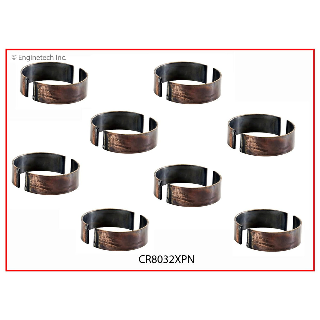 Enginetech CR8032XPNSTDX High Performance Engine Connecting Rod Bearing Set for Dodge and Ram (2012-2014 Models)