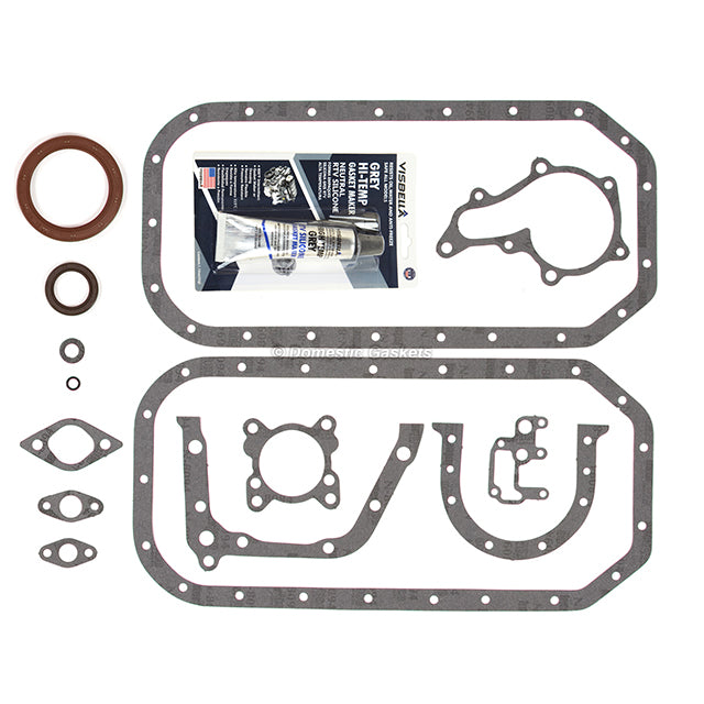 Full Gasket Set Bearings Pistons Fit 85-87 Toyota Corolla MR2 1.6L DOHC 4AGELC
