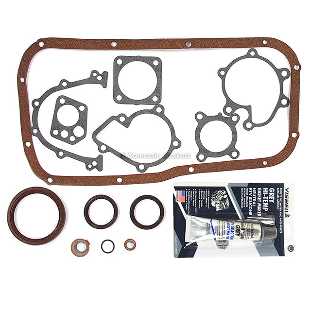 Fits 91-94 Nissan 240SX 2.4L DOHC Full Gasket Set Bolts KA24DE