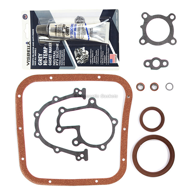 Full Gasket Set Bearings Pistons Fit 98-01 Nissan Altima DOHC KA24DE