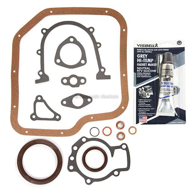 Full Gasket Set Bearings Pistons Fit 91-93 Nissan Sentra Infiniti G20 2.0 SR20DE