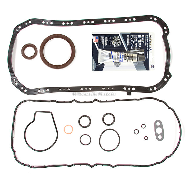 Fits 96-00 Honda Civic Del So 1.6 Graphite Full Gasket Set Bolts D16Y5 D16Y8