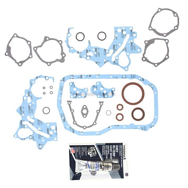 Full Gasket Set Bearings Pistons Fit Mitsubishi Dodge Chrysler 2.4 4G64
