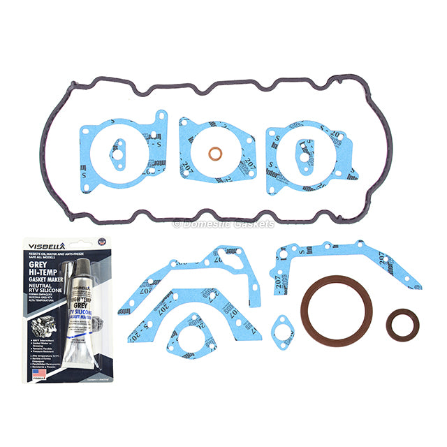 Full Gasket Set Bearings Pistons Fit 00-02 Ford Escort 2.0L 8-Valves SOHC VIN P