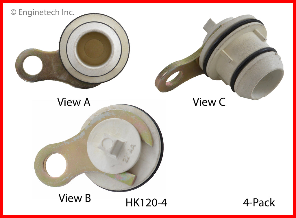 Enginetech Engine Multi Displacement System Delete Kit for Dodge and Chrysler Vehicles, Part Number DKCR345-B