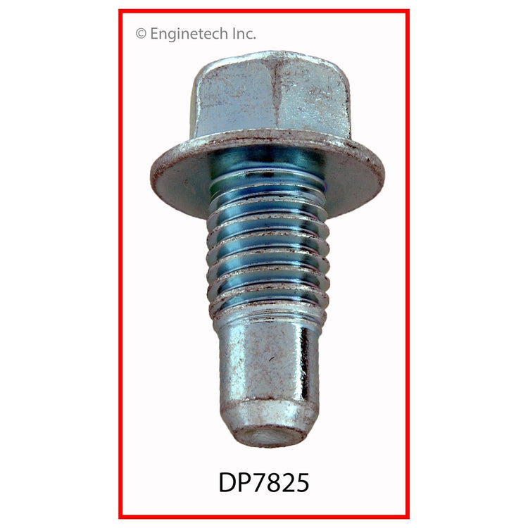 Enginetech DP7825 Engine Oil Pan Oil Drain Plug - Zinc Alloy Construction