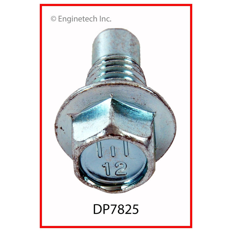 Enginetech DP7825 Engine Oil Pan Oil Drain Plug - Zinc Alloy Construction