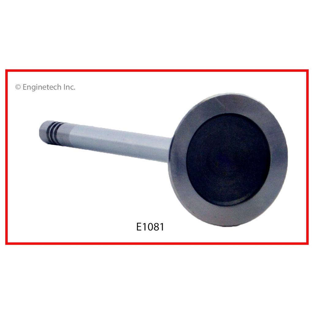 Enginetech E1081B Engine Exhaust Valve with Oversized Stem and Head for Mazda B3000 and Ford Ranger