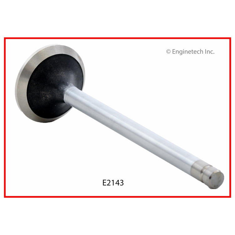 Enginetech E2143 Engine Exhaust Valve with Oversized Stem and Head for 2004-2005 GM Vehicles