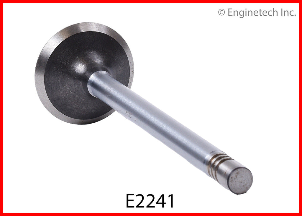Enginetech E2241 Engine Exhaust Valve with Oversized Stem and Head for Ford Vehicles