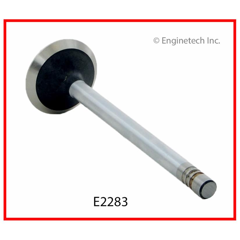 Enginetech E2283 Engine Exhaust Valve with Oversized Stem and Head for Mazda B3000 and Ford Ranger