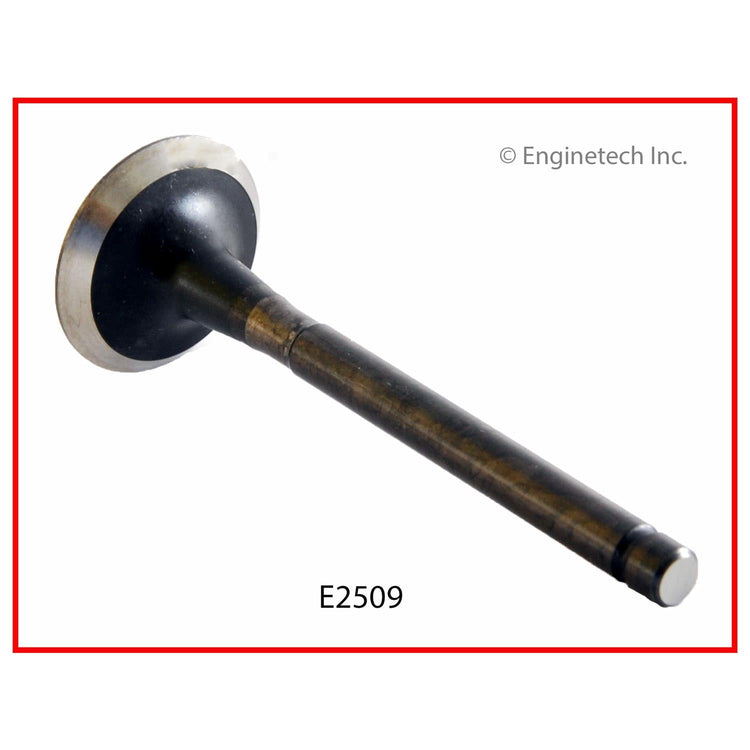 Enginetech E2509 Engine Exhaust Valve with Oversized Stem and Head for Toyota 4Runner and Pickup