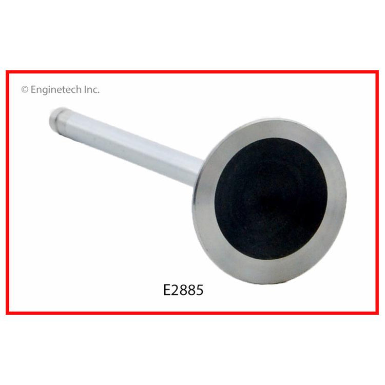 Enginetech E2885 Engine Exhaust Valve with Oversized Stem and Head for Select Vehicles