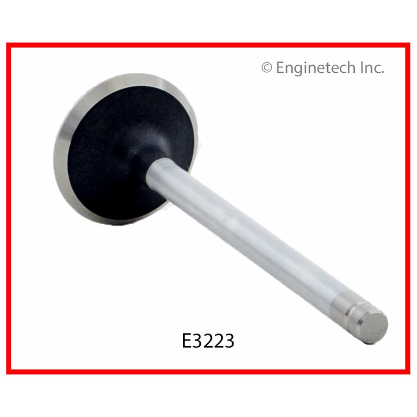 Enginetech E3223B Engine Exhaust Valve with Oversized Stem and Head for GM and Buick Models