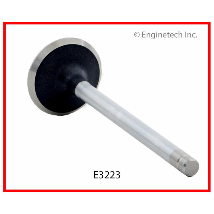 Enginetech E3223 Engine Exhaust Valve with Oversized Stem and Head for 2004-2005 Buick and Chevrolet Models