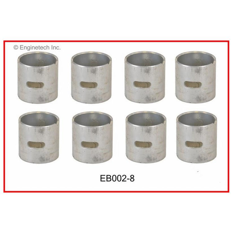 Enginetech EB002-8 Engine Piston Wrist Pin Bushing Set for 2012-2013 Ford and Lincoln Models