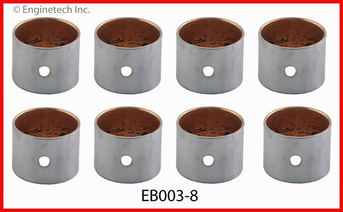 Enginetech EB003-8 Engine Piston Wrist Pin Bushing Set – Machining Required