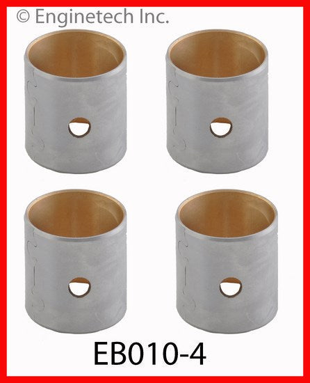 Enginetech EB010-4 Engine Piston Wrist Pin Bushing Set with Machining Required for Nissan and Suzuki Models