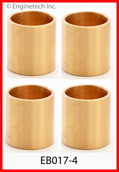 Enginetech EB017-4 Engine Piston Wrist Pin Bushing Set for Kia Spectra and Sephia