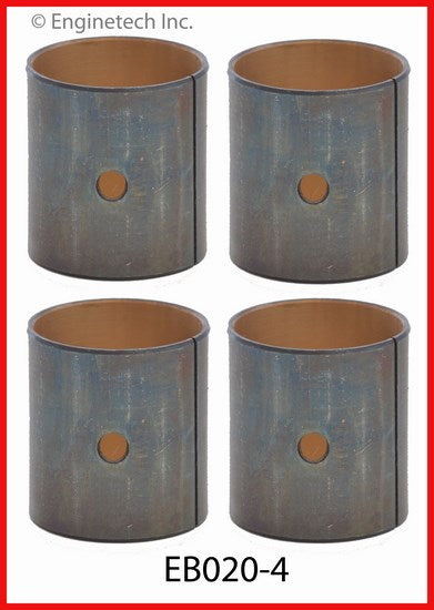 Enginetech EB020-4 Engine Piston Wrist Pin Bushing Set for Toyota Camry (1992-2001)