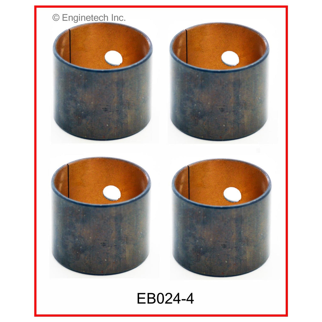 Enginetech EB024-4 Engine Piston Wrist Pin Bushing Set for Toyota and Lexus