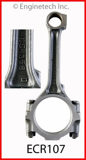 Enginetech ECR107 Remanufactured Single Engine Connecting Rod with Bolts for Chrysler Vehicles