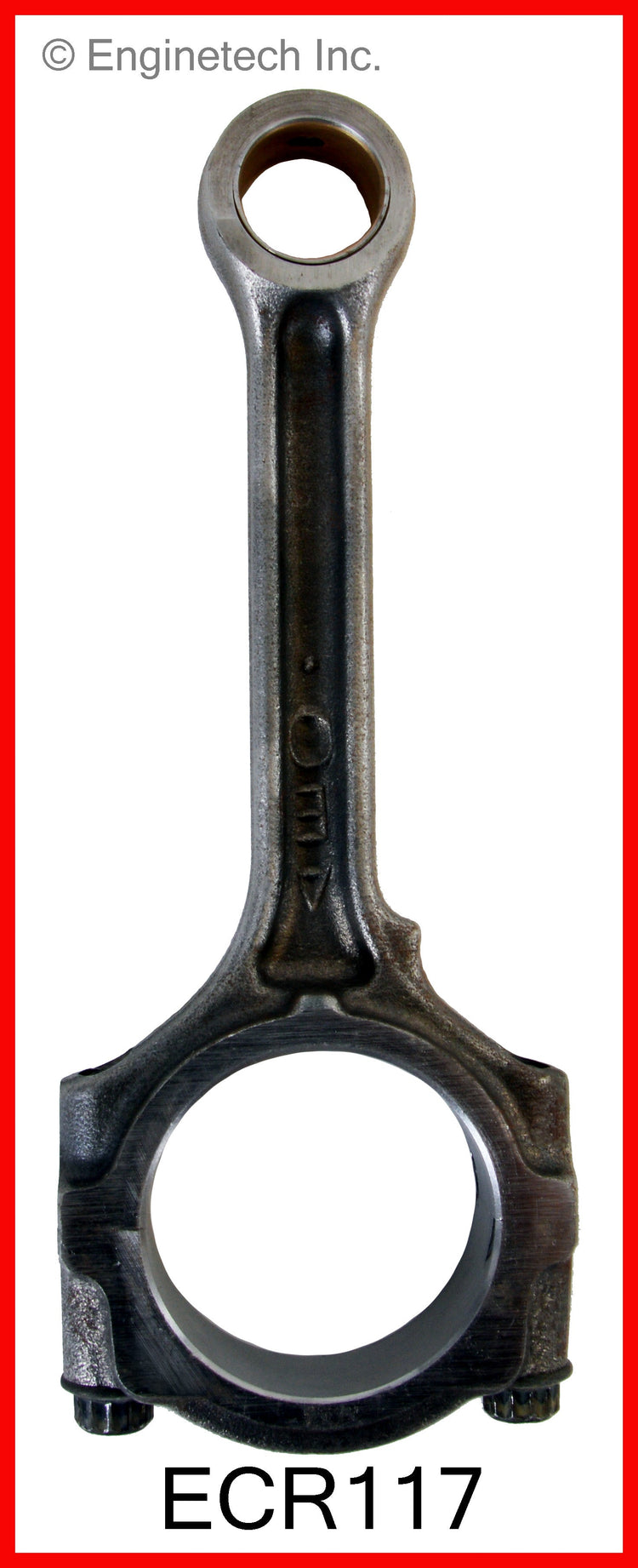 Enginetech ECR117 Remanufactured Single Engine Connecting Rod with Bolts for Nissan and Suzuki Vehicles