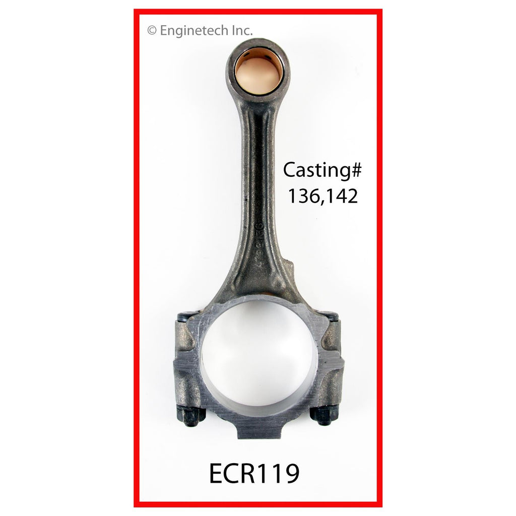 Enginetech ECR119 Remanufactured Single Engine Connecting Rod with Bolts for Chrysler 300M and Concorde Models