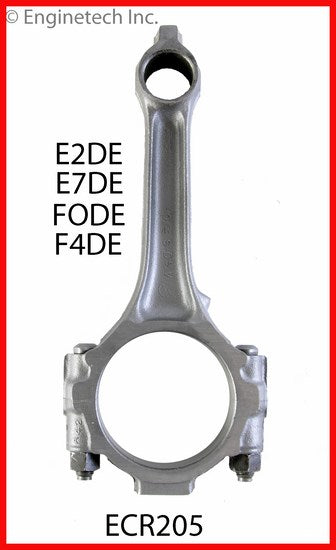 Enginetech ECR205 Remanufactured Single Engine Connecting Rod with Bolts for Ford Vehicles