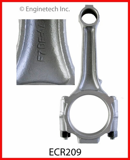 Enginetech Remanufactured Single Engine Connecting Rod with Bolts for Mazda B3000 and Ford Taurus