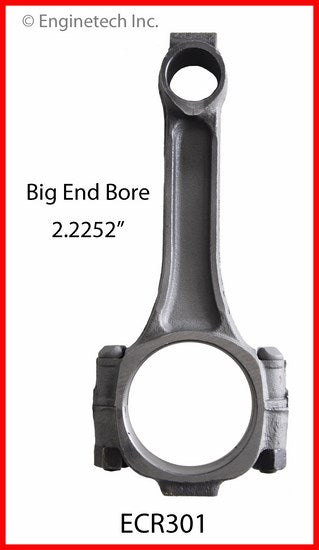 Enginetech ECR301 Remanufactured Single Engine Connecting Rod with Bolts