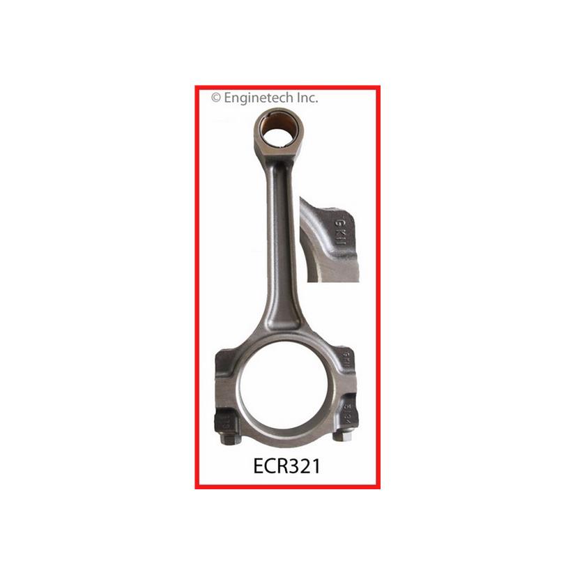 Enginetech ECR321 Remanufactured Single Engine Connecting Rod with Bolts for Saturn Vehicles
