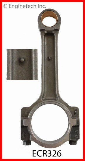 Enginetech ECR326 Remanufactured Single Engine Connecting Rod with Bolts for Domestic and Import Engines