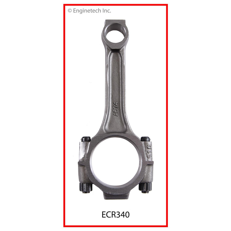Enginetech ECR340 Remanufactured Single Engine Connecting Rod with Bolts for Chevy Equinox and Pontiac Torrent
