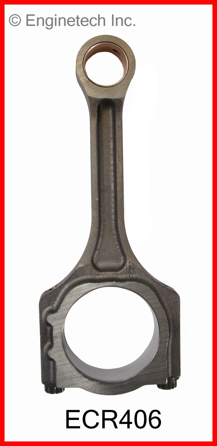Enginetech ECR406 Remanufactured Single Engine Connecting Rod with Bolts for Hyundai and Kia 2010-2013