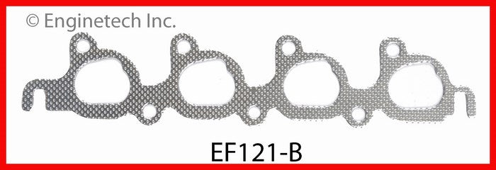 Enginetech EF121-B Exhaust Manifold Gasket for Ford Cars and Trucks