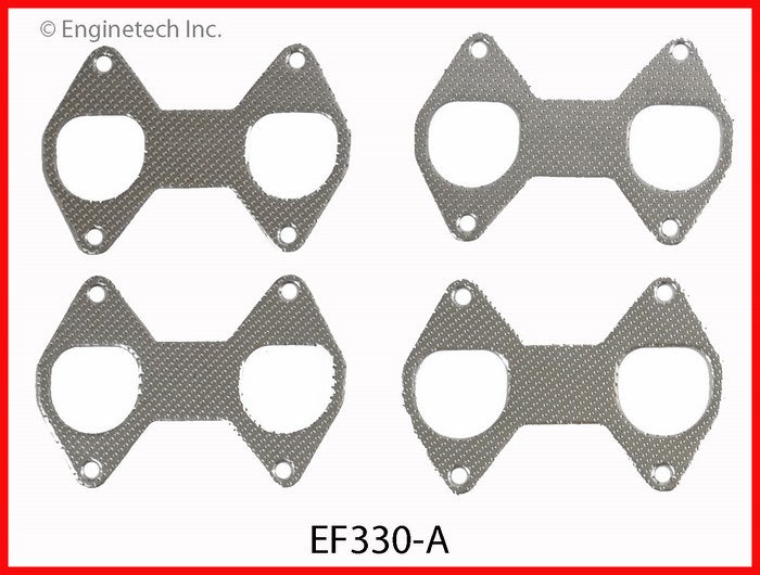 Enginetech EF330-A Exhaust Manifold Gasket for Ford Car and Truck Models