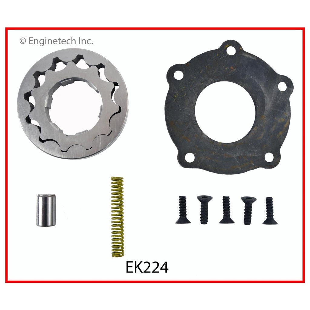 Enginetech EK224 Engine Oil Pump Repair Kit for 1995 Buick, Chevrolet, Oldsmobile, and Pontiac Models