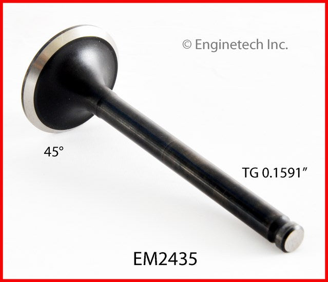 Enginetech EM2435 Engine Exhaust Valve for Plymouth Laser and Mitsubishi Eclipse