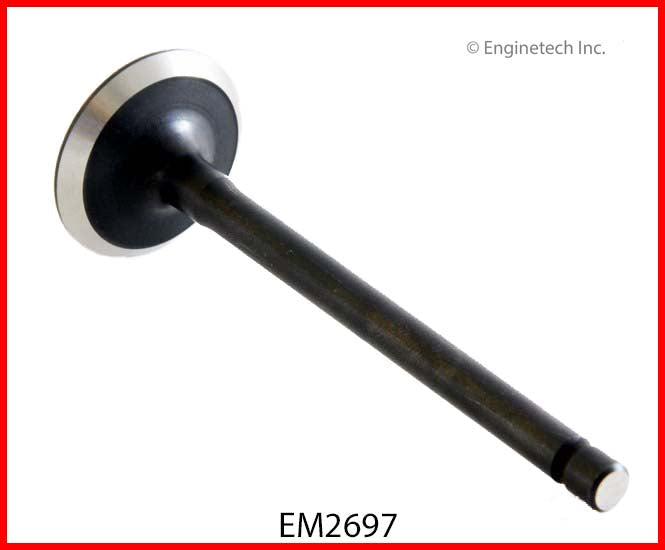 Enginetech EM2697 Engine Exhaust Valve for Suzuki Esteem and Chevrolet Metro