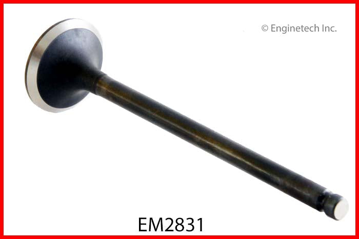 Enginetech EM2831 Engine Exhaust Valve for Mazda, Mercury, Kia - High-Quality Replacement Part