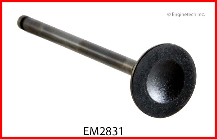 Enginetech EM2831 Engine Exhaust Valve for Mazda, Mercury, Kia - High-Quality Replacement Part