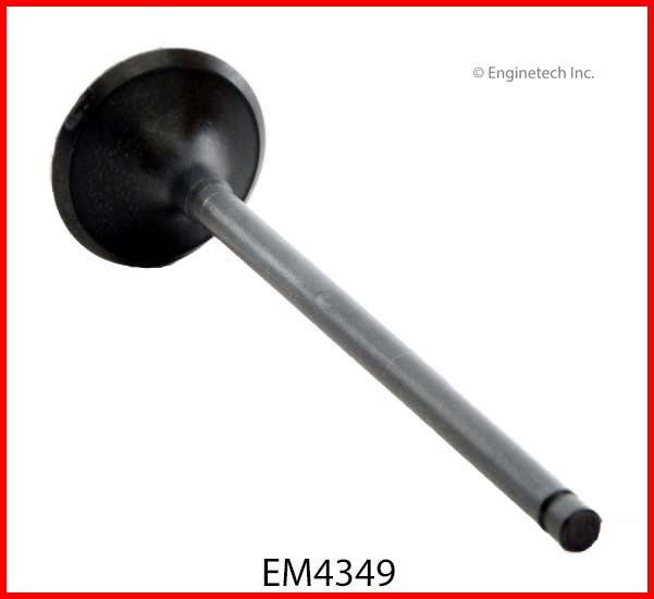 Enginetech EM4349 Engine Exhaust Valve for Honda, Acura, and Isuzu Vehicles