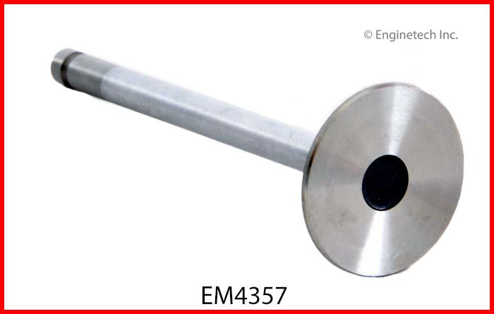 Enginetech EM4357 Engine Exhaust Valve for Suzuki and Chevrolet Vehicles