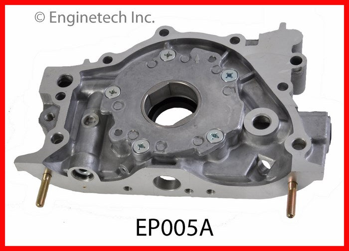 Enginetech EP005A Engine Oil Pump with Gasket for Suzuki Sidekick and Chevrolet Metro