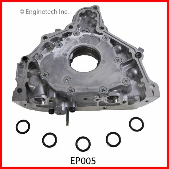 Enginetech EP005 Engine Oil Pump with Gasket for Isuzu Vehicles